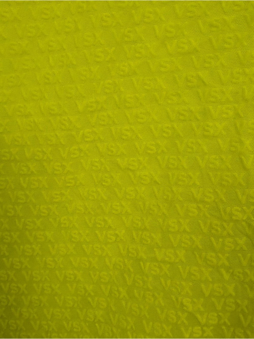 Victoria's Secret VSX Velvet Logo Mesh Shirt Burnout Festival Neon - Picture 3 of 7